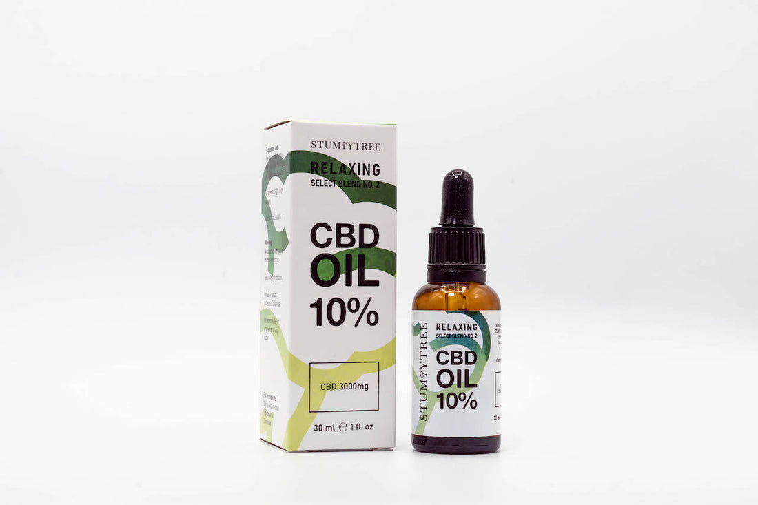 CBD Oil 10% Relaxing Blend No2 in MCT - 3000mg - 30ml – Stumpytree