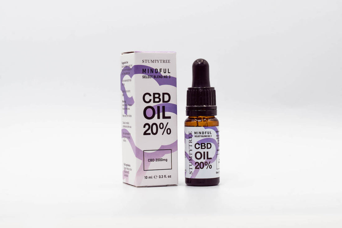 CBD Oil drops 20% with MCT - 2000mg - 10ml by Stumpy Tree