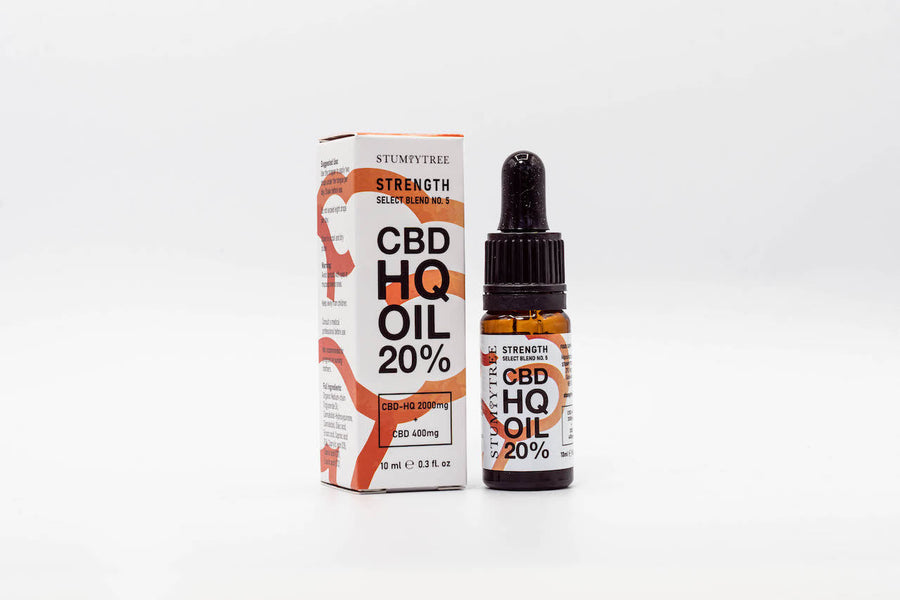 CBD-HQ 20% Oil drops - 2000mg - 10ml by Stumpy Tree