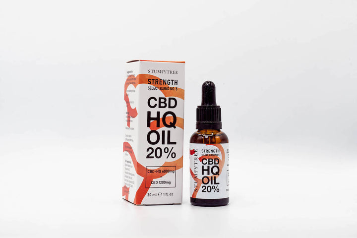 CBD-HQ 20% Oil drops - 6000mg - 30ml by Stumpy Tree